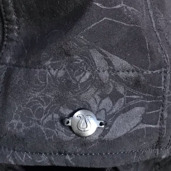 Lululemon RARE Apres Softshell Print Trench Jacket Rain Coat Dancers In Snow 8 - Picture 15 of 16